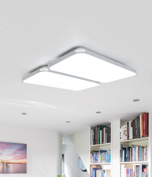 심플리 4등 국산LED거실등 거실조명(100W)