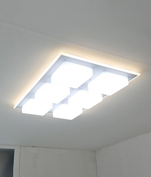 파르베 6등 아파트거실등 거실전등 LED거실조명 105W