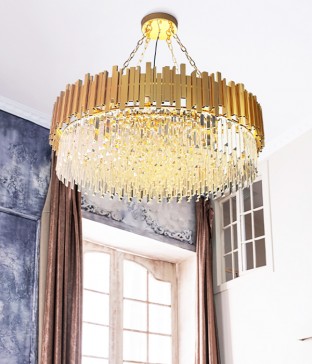 W 카이로 22등 크리스탈조명 로비조명 거실조명