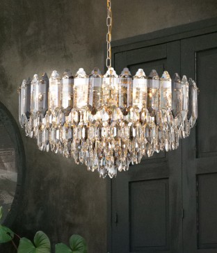 오디스 21등 크리스탈 LED식탁등 식탁전등