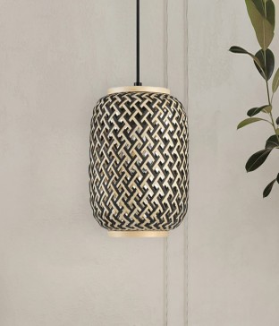 브이틱 1등 LED식탁등 식탁전등 라탄 펜던트