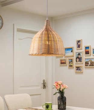 노비아 1등 펜던트 식탁등, 펜던트전등(라탄)