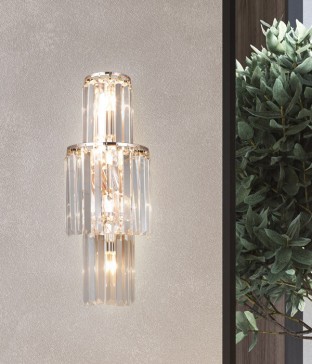 로시 4등(소) 벽전등 크리스탈벽등