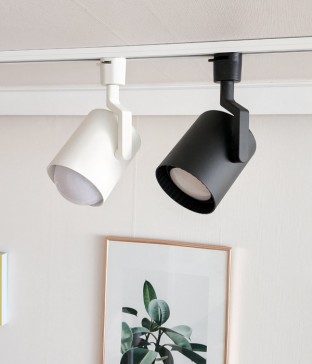 쟈이 스포트 레일조명(블랙 화이트)