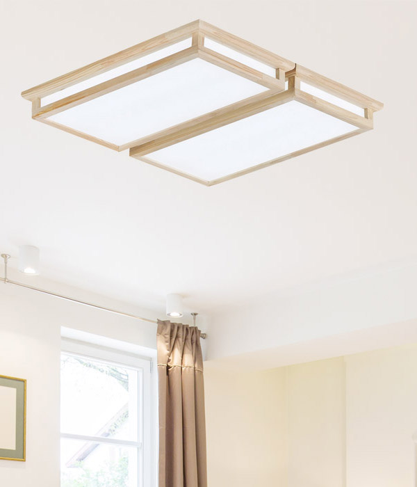 편백버즈 거실전등 국산LED거실등 100W