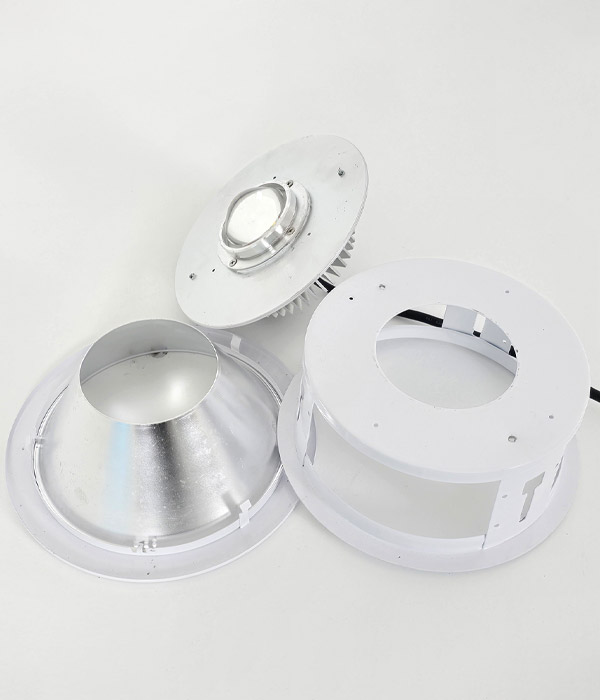 W 엔씨 LED80W 100W 타공200mm(8인치) 매입등 KS고효율