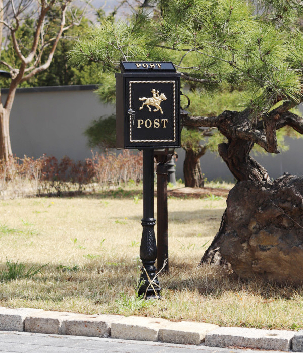 [단종]W 스탠드형 우체통 우편함