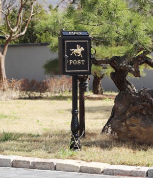 W 스탠드형 우체통 우편함